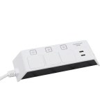 네모탭 멀티탭 3구 USB 2구 안전 디자인 멀티콘센트 : 효순이네