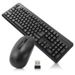 맥스틸 GM-MK500 키보드 마우스 세트 인체공학 무선 노트북 데스크탑 PC 106키 : 컴길