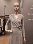 제시뉴욕 V넥 상의꼬임형 A라인 원피스  BDMKA8750 : NC엑스코점제시뉴욕
