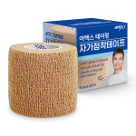 아텍스 테이핑 자가 점착 테이프 압력 붕대 밴드 탄력 2.5cm 1롤 : 아텍스 공식몰