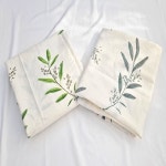 [꾸미지오] 국내생산 대폭 순면 바이오워싱 원단 이불 커튼 의류 홈패션 썸머리프 그레이 : 꾸미지오몰