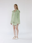 Brie Sailor Collar Top - Jade : gu-de