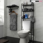 조립무타공선반랙 욕실 수납 선반 정리 다용도실 세탁실 화장실 : 이그니쳐