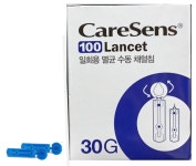 케어센스 30G 일회용 수동 채혈침 100개입 란셋 / CareSens Lancet / 멸균 : 매일의료기