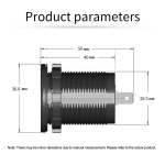 자동차부품 자동차 바이크 오토바이 담배 라이터 소켓 QC 3.0 듀얼 USB 충전기 12V-24V 모토 전원 플매트 카펫 러그 콘센트 LED : 슈슈몽2호