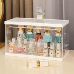 화장품 향수 디스플레이 스탠드 보관 상자, 메이크업 정리 립스틱 젤 매니큐어 데스크탑 잡화 선반 : 쟁스마켓