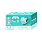 [100매] 순수한 KF-AD 일회용 덴탈형 마스크 화이트 대형 : 미래유통상사