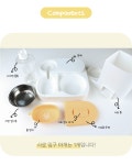 멍구네구멍가게 강아지 고양이 반자동 대용량 멀티 급수기 급식기 밥그릇 : 지시피스