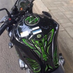 가와사키Z900 Z900RS 연료 탱크 카본 커스텀 데칼 니그립패드 : 파츠 코리아