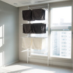 튼튼한 접이식 빨래 세탁 원룸 기숙사 창문 창틀 건조대 : 프로젝트9999