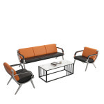 사무실 소파 세트 업소용쇼파 심플 모던 비즈니스 룸 D 128 : 모여라샵