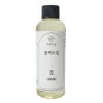 동백오일 100ml 동백기름 카멜리아 천연식물성보습오일 바디 페이스 헤어마사지 자연의숲 수제나라  천연화장품 천연비누 원료 : 소셜마케팅