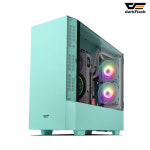 다크플래쉬 darkFlash DLX22 NEO 강화유리 네오민트 미들타워 PC튜닝케이스 : 호연디지털