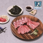 참치학교 냉동 참치회 참다랑어 배꼽살 100g 200g 참 다랑어 참치 특수부위 배꼽 뱃살 오도로 : 참치학교