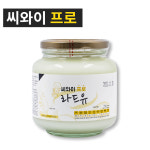 씨와이프로 라드유 1병(700g) 돈지 라드 돼지기름 식용유 버터 대체용 해썹(HACCP) : e편리한세상 주식회사