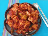 여수 이레꽃게장 깍두기, 여수 깍두기, 이레 깍두기  1kg, 5kg : 여수 이레꽃게장