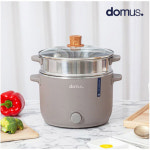 도무스 아일랜드 멀티쿠커+찜기 3L DP-3034AP 라면포트 전기포트 : 더홈라이크