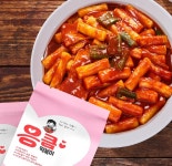 응큼떡볶이 간식 분식 매운 캠핑 간편한 밀키트 즉석 떡볶이 4팩 : 김차장마켓 Fresh