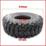 15x5.00-6 Atv 스노우 스위퍼 타이어 용 진공 농업용 차량 내마모성 및 미끄럼 방지 액세서리 15x5.00/6 : 훈빠오