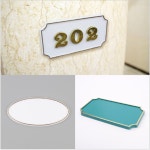 아파트호실판 호실판 공 빈 현관 객실 호텔 모텔 넘버 숫자 표시판 표지판 동호수 숫자판 : 행복 가득 마켓