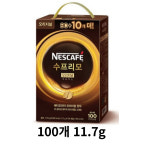 네스카페 수프리모 오리지널 커피믹스100개 11.7g : 싱싱투데이 농수산