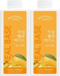 국산 대용량 숙소용 카페용 식당용 매장용 가게용 서울팩토리 리얼 망고베이스 1.2kgX2 : 스합몰-스포츠 합숙 전문몰