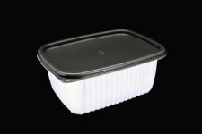 사각미니탕용기 TY-2116(소 대 선택) 삼계탕 찜 포장용기 백색300개 좋은품질 : 성진포장