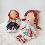 퀼트 컨츄리인형 핸드메이드 완제품 퀼트인형 가을이 와 둥실이 : 스위티퀼트