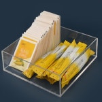 투명 사각 정리함 다용도 아크릴박스 진열 전시용 : 필수공예