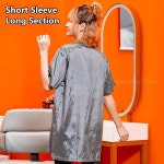 애견 미용복 가운 여름 애완동물 가게 유니폼 앞치마 방수 통기성 작업복 먼지 개 고양이 : 오다직구