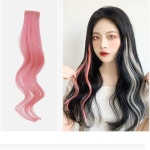 똑딱이핀 헤어브릿지 코스프레 컬러 붙임 가발 : 아이엠팀