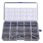 hdd ssd 케이스 150PCS 핀/커터 핀 스테인리스 A2-Marine 등급 304 상자 스틸 하드 링크 구색 : 다판다타임