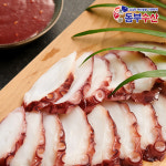 자숙문어다리 숙회용문어 급냉문어 해동 후 바로섭취 1-2인분내외 : 동부수산
