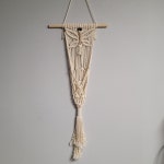 나비가 있는 마크라메 화분걸이 플랜트행잉 인테리어 소품 : JY아트