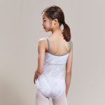 이플로라 성인 주니어 발레복 플라워 캐미솔 발레 레오타드 (Black Label 07) : 이발레샵