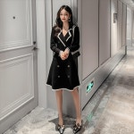 더블 자켓 원피스 컬러 정장 블랙 트 드레스 브레스 : 보스턴시골총각