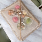 상포 밥상 음식 반찬 덮개 밥상보 : 똑똑shopping