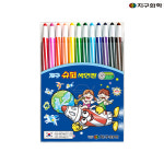 지구화학 슈퍼 색연필 12색세트 샤프식 : 문구마스터