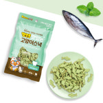 뽀로로 맛있는 고양이스낵 참치&페퍼민트 40gx12개 1박스 고양이 이빨 과자 간식 : 올코