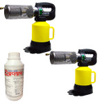 터보산업 연무 연막 살충소독기+살충제/농장, 축사, 정원 소독작업 : 후아루하우스