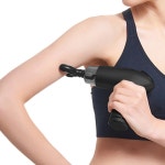 소형 미니 마사지건 안마건 C타입충전 진폭안마 : 필자연구소