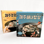 제주산 나물 건조 비빔밥 제주해녀밥상 건강밥상 3개입 세트 소스포함 : 제주사람이 팝니다