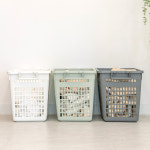 [단독]프랑코 대용량 빨래바구니 보관함 50L 1+1 : 창신리빙