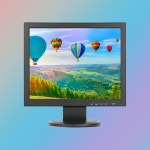 타라엘씨디 TRL-190D TOUCH 19인치 원형 스탠드 터치 모니터 : 아토닉스