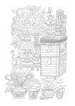 봄상회 민화 그리기 그림 도안 문방도 8폭병풍 책거리 책가도 공모전 작품용 : 봄봄솝