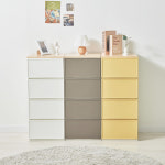 씨밀렉스 래폴드 모듈형 서랍장 다용도 수납장 4단 400 Large : 씨밀렉스 셀렉트샵