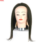 MD 인모 50% 미용가발 연습모 연습용가발 16ic 실습용가발 학원가발 피가발 컷트가발 미용가위 미용재료 미용실가발 미용사 마네킨 민두 : 헤어본