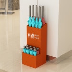 미니 우산꽂이 우산수납통 우산꽂이대 우산꽂이함 철제우산꽂이 : POYA STORE