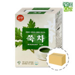 고향 쑥차 40스틱 1BOX (8개입) : 담터다방