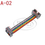 커넥터터미널 FC/DC3-10P/16P/20/26/30/34/40 핀 2.54MM 피치 플랫 리본 PATA 하 라이브 IDE 데이터 확장 케이블 연장 : 방앤방마켓